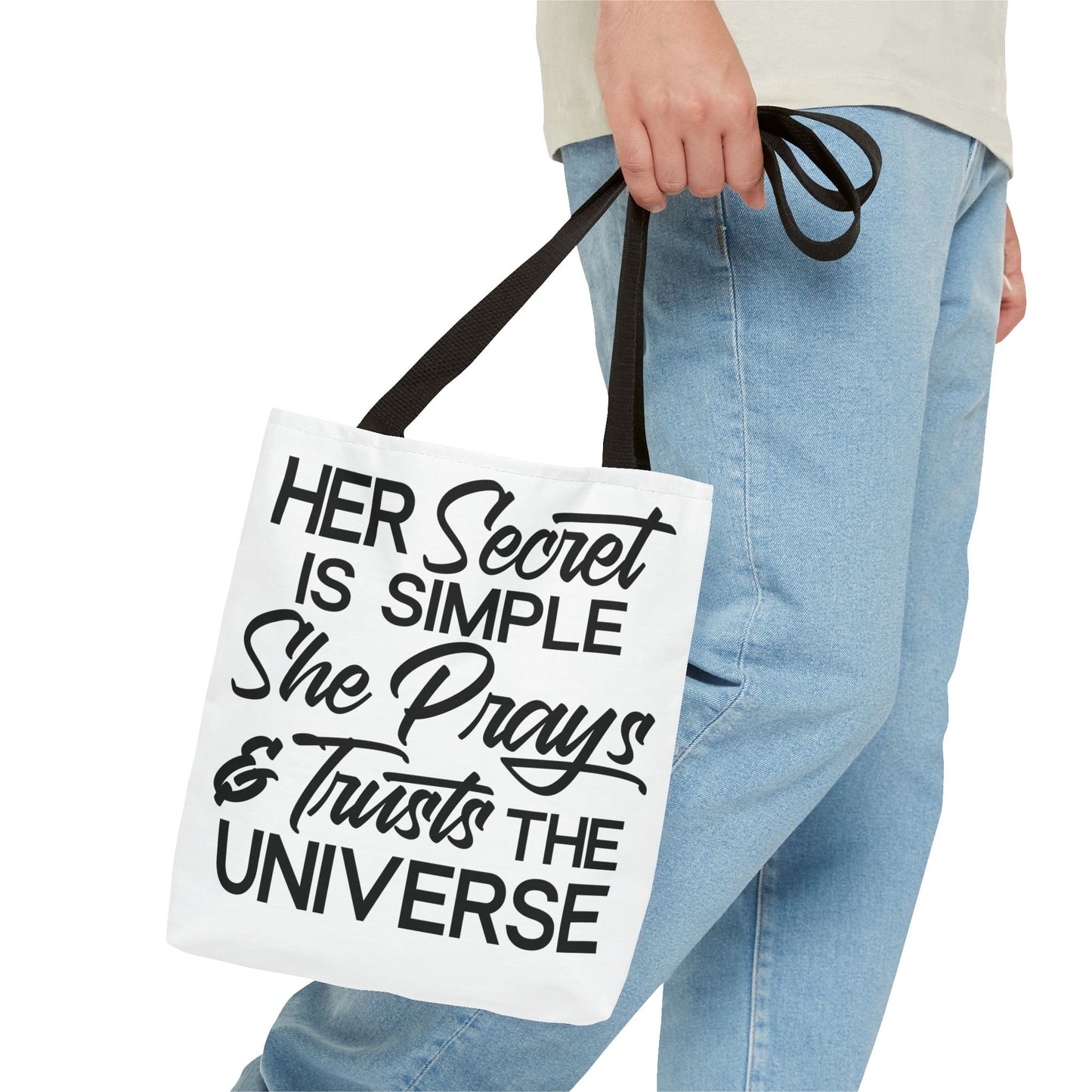 Carry Confidence Everywhere: Inspirational Tote Bag with Powerful Words